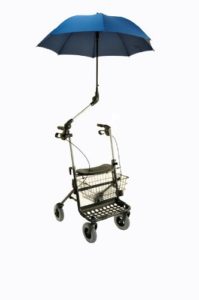 Regenschirm für Rollator